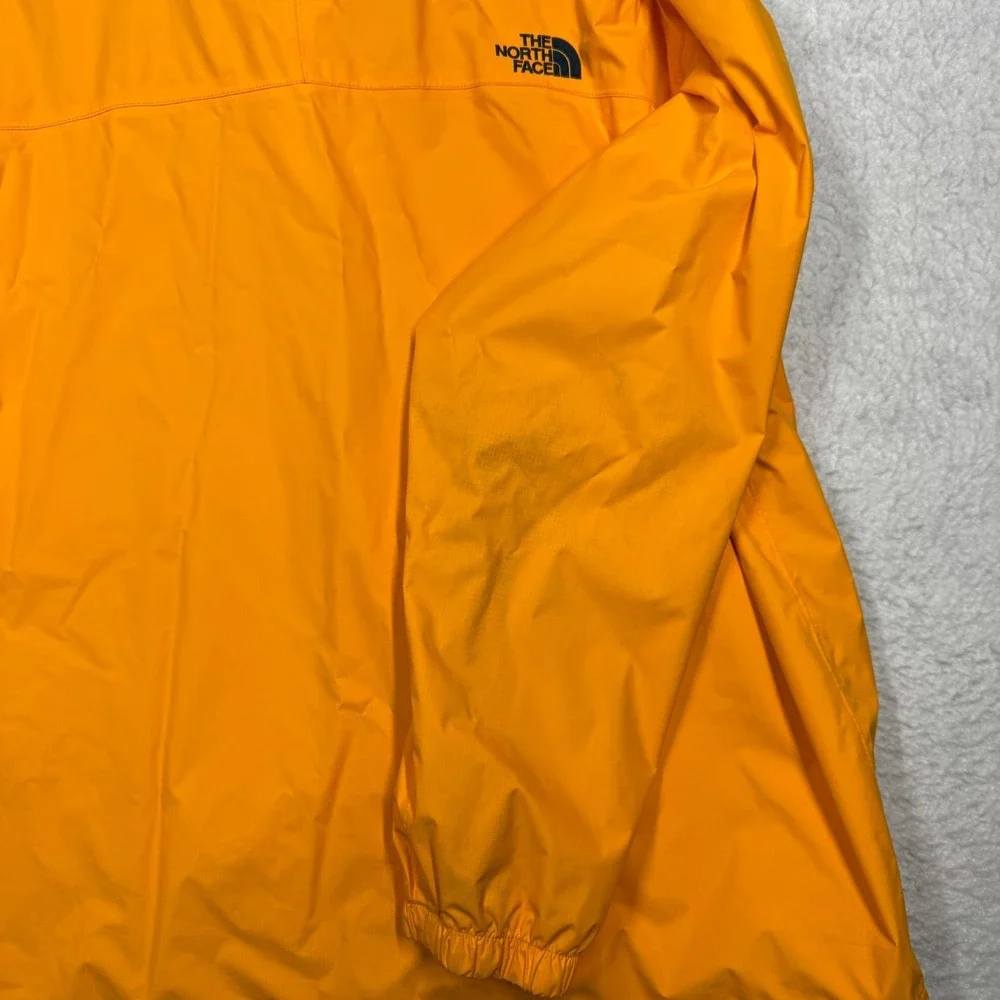 The North Face HyVent Windbreaker Lightweight Jacket Orange Men's Size XL